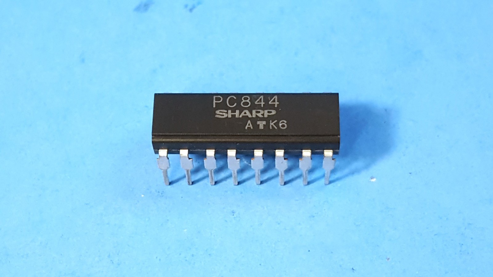 ONE- AC Input-Transistor Output Optocoupler, PC844, SHARP, 16PINDIP, 4-ELEMENT