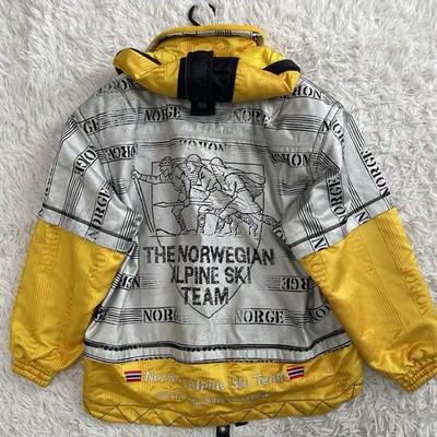 Phenix Norway Alpine Ski Team レプリカモデル Men's Vintage Phenix Ski Wear Jackete Norway Alpine Ski Team Half