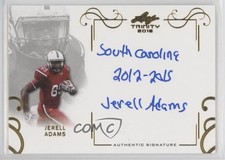 2016 Leaf Trinity Signatures Gold Jerell Adams #A-JA1 Auto 0c1o