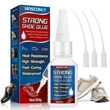 Shoe Glue 30g, Super Shoe Glue for Sole Repair, Strong Adhesive for Repairing...