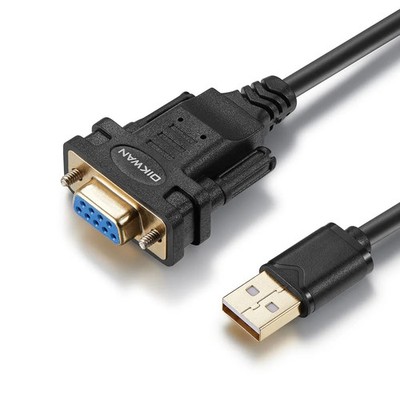 USB to RS232 Serial Adapter with FTDI Chipset - USB 2.0 to Female DB9 Serial Cab