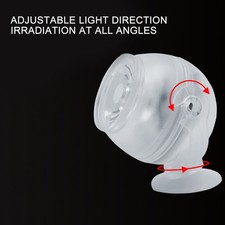  US 16 Colours Adjust Plastic LED Aquarium Colourful Gradient Waterproof