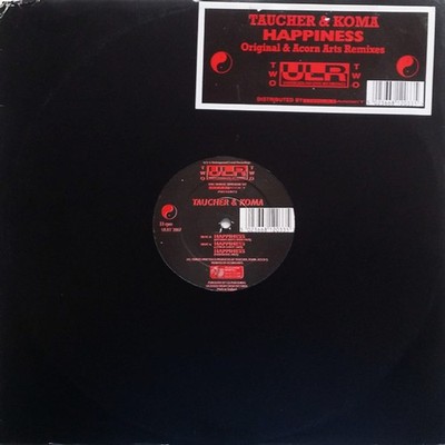 Taucher & DJ Koma - Happiness (Original & Acorn Arts Rem (Vinyl 12'' - 1993 - UK)