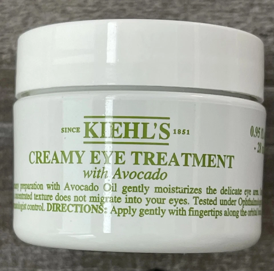 Kiehl's 鳄梨护眼霜 0.95 液量盎司/28 毫升,全新未拆封 — 第 2/2 张图片