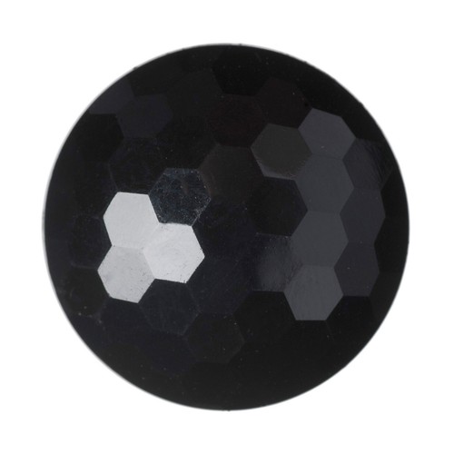 Hemline Boxed buttons Black Dome multi facet 11.25mm - 26mm packs shank - Picture 4 of 5