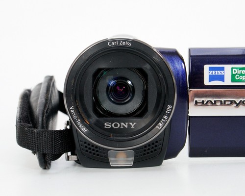 Sony DCR-SX45 SD Camcorder (Blue) - Picture 4 of 13