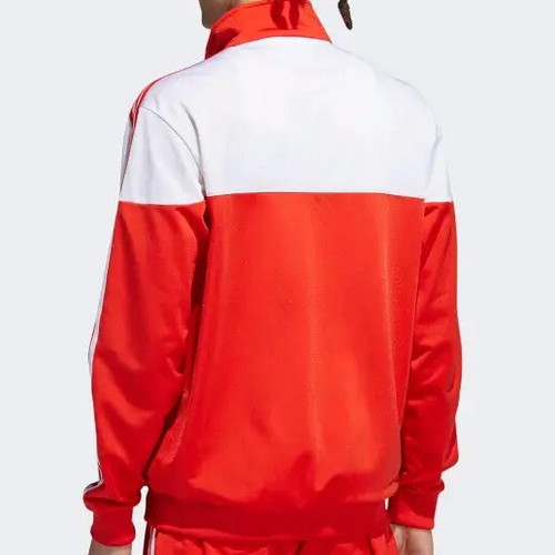 CHAQUETA TOP ADIDAS FIREBIRD - H31303 - ROJA/BLANCA - REINO UNIDO S, PEQUEÑA - Imagen 5 de 9