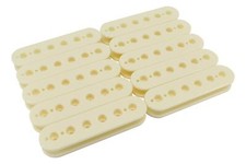 Humbucker Screw Side Pickup Bobbin Aged White 49.2mm 10 pk for pickup makers