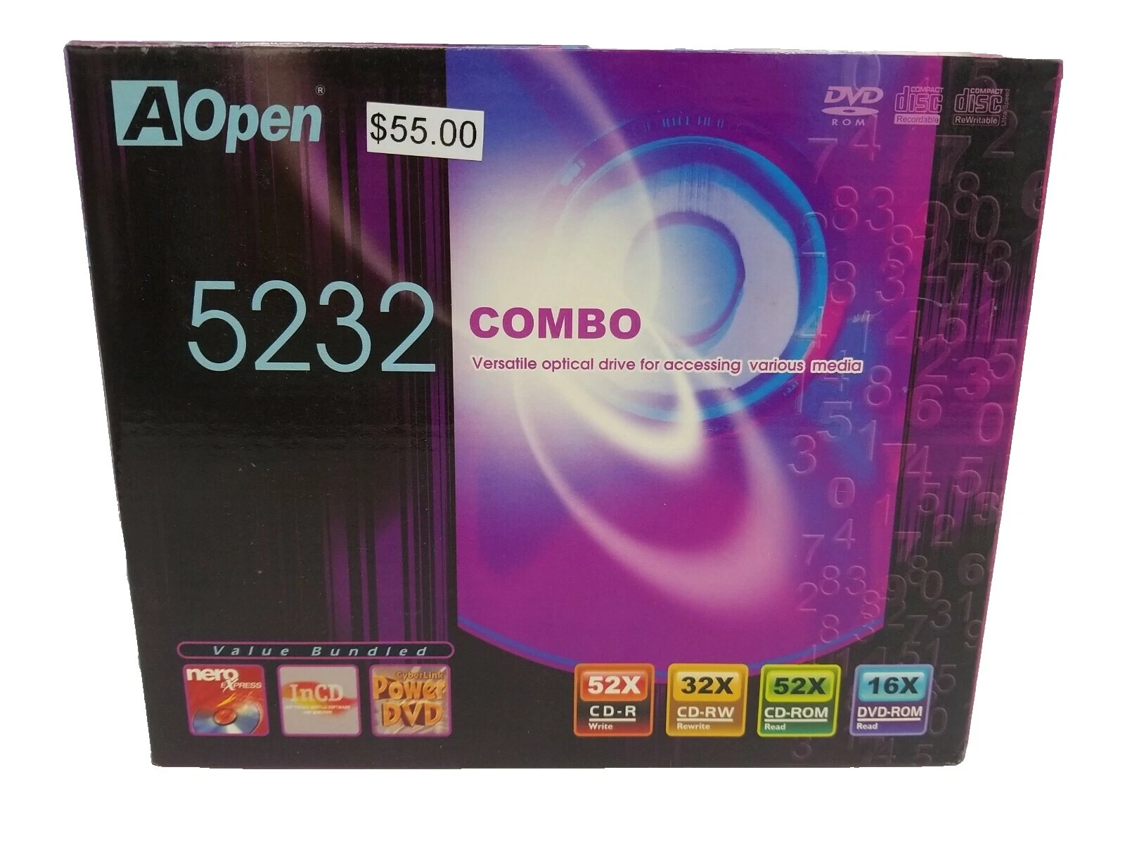 AOPEN PATA/IDE/EIDE CD, DVD & Blu-ray Drives