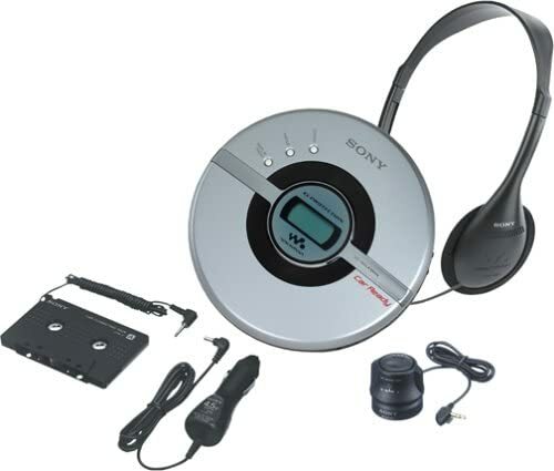 Sony D-EJ106CK Walkman Portable CD Player with Car Kit