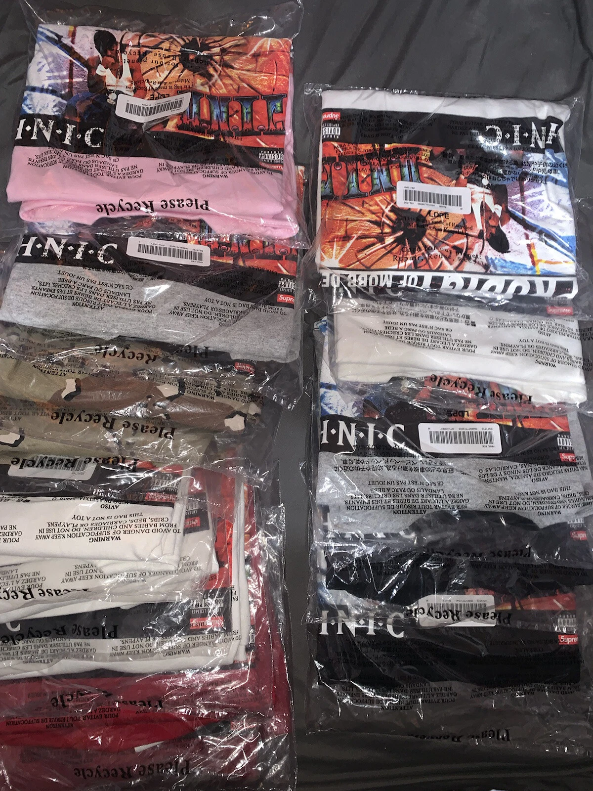 Supreme Prodigy HNIC T Shirt homme taille M/L boîte logo
