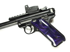 Purple Pearl Ruger Mark IV Grips MK 4