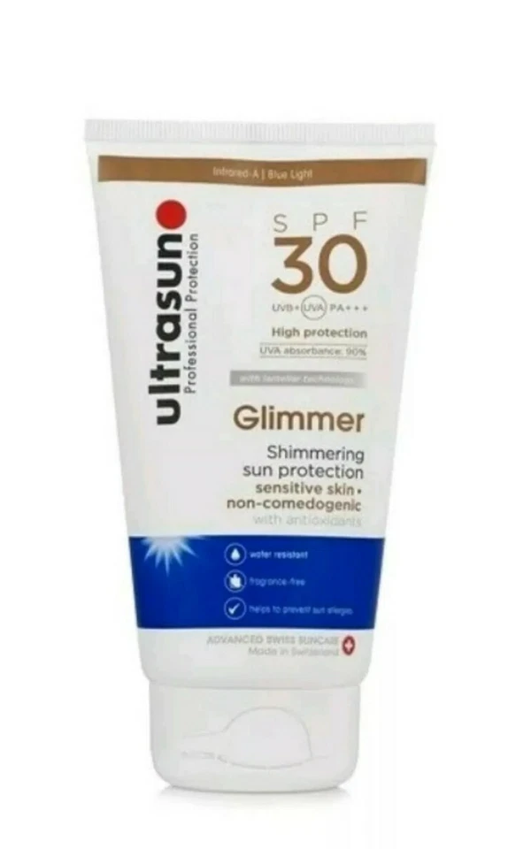 ULTRASUN Sun Protection Glimmer SPF 30 150ml full size