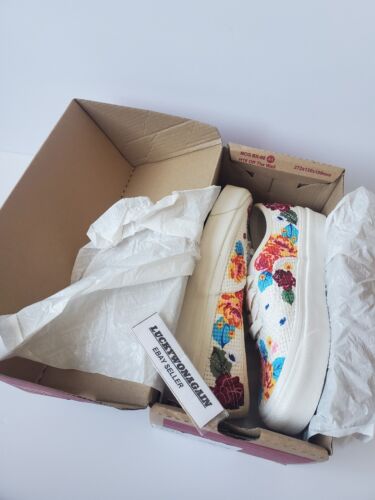 Vans Anaheim Needlepoint 44 DX Floral Sneakers Womens 5.5 Shoes Woven - Picture 10 of 12