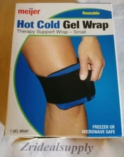 MEIJER HOT COLD GEK WRAP THERAPY SUPPORT WRAP-SMALL 1 GEL WRAP NEW