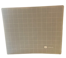 CREATIVE MEMORIES Cutting Mat 10.5" x 12.5" Mat Grid System Self Healing Gray