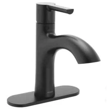 Moen Idris 84577BL Bathroom Faucet Single Hole - Matte Black Finish