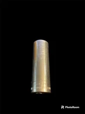 Craftsman 44409 SAE 12mm 6 Point 1/4" Drive DEEP Socket UPSIDE DOWN —G— USA