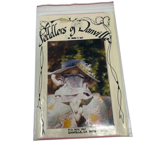 Peddlers of Danville My Nana's Hat Doll Sewing Pattern