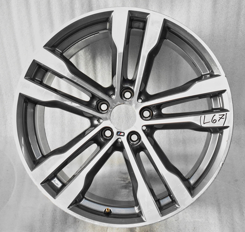 1X Cerchio In Alluminio BMW X5 E70 X6 F16 11X20 ET37 5X120 7846789 - Foto 3 di 7