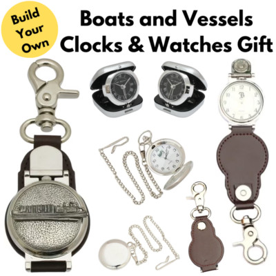 Boote und Schiffe Taschenuhren Anhängeruhren & Wecker