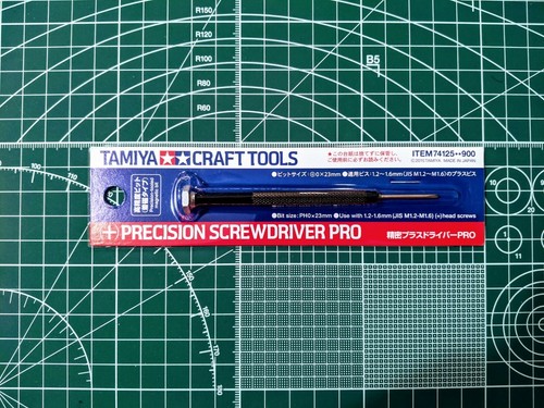 Tamiya Herramientas Artesanales (+) Destornillador de Precisión PRO 74125 - Imagen 2 de 2