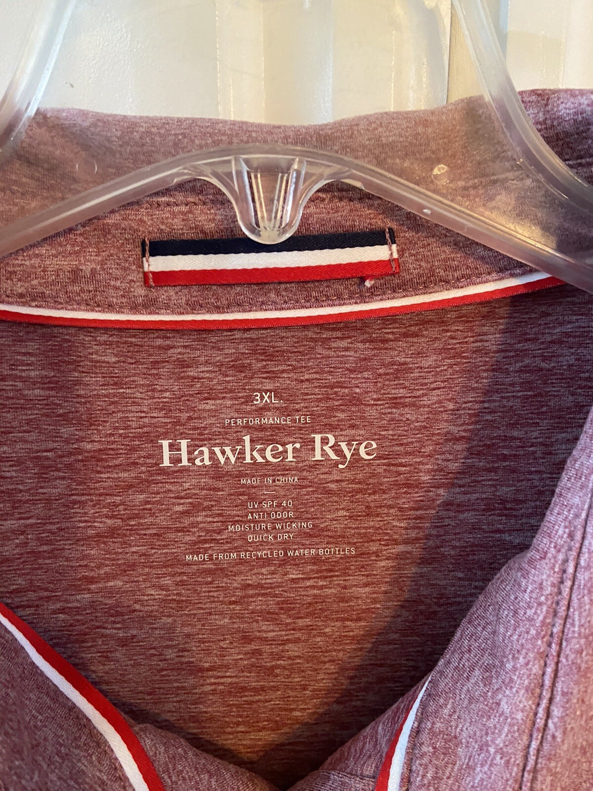 hawker rye hartford performance polo