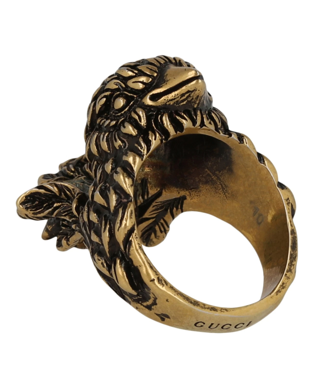 Bague dorée Gucci unisexe   bijou mode adulte