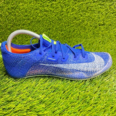 Nike Zoom Superfly Elite 2 Mens Size 7 Blue White Running Track & Field Shoes