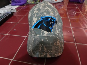 camo panthers hat