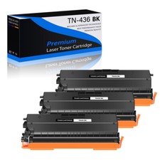 3PK Black TN436 Toner for Brother TN-436 DCP-L8410CDW,MFC-L8690CDW,MFC-L8900CDW