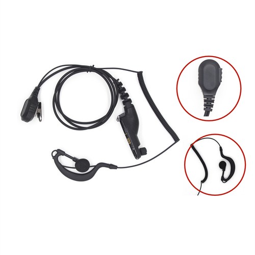 PTT Mic Earpiece Clip Headset for Motorola DP4800 DP4801 DP4600 DP4601 Radio - Zdjęcie 6 z 14