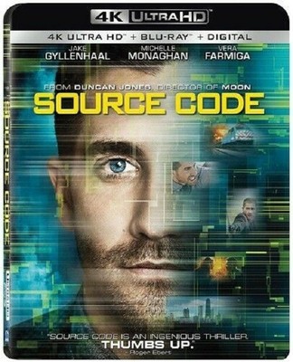 SOURCE CODE - 4K ULTRA HD/BLU-RAY/DIGITAL - SLIPCASE - BRAND NEW - FREE SHIPPING
