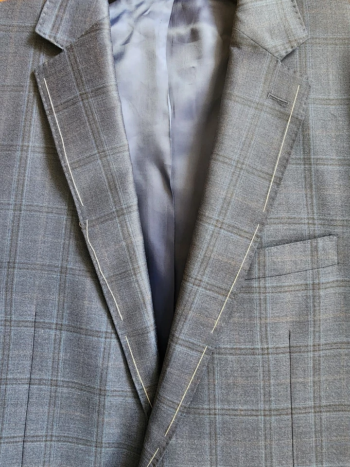 NUEVO Abrigo Deportivo Bond & Bari A MEDIDA Azul Ventana Talla 46 Foto 2 de 4