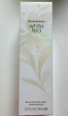 White Tea by Elizabeth Arden Eau De Toilette 3.3 oz BNIB w/ cello wrap. 