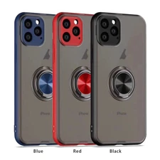 iPhone 11 Pro iPhone X iPhone Xs iPhone XR Ring Stand Case fit Magnet Car Holder