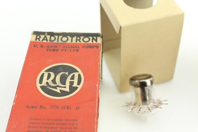 New Qty 1 RCA 1630  VT-128  Orbital Beam Hexode Secondary Emission VHF Amplifier