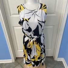 Shelby & Palmer Women Floral Casual Dress Plus Size 2X Polyester Blend