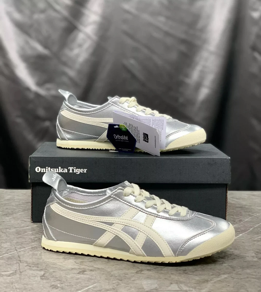 靴 Onitsuka Mexico 66 TGRS Silver 23cm Unisex Onitsuka Tiger MEXICO 66 Classic Originals Athletic