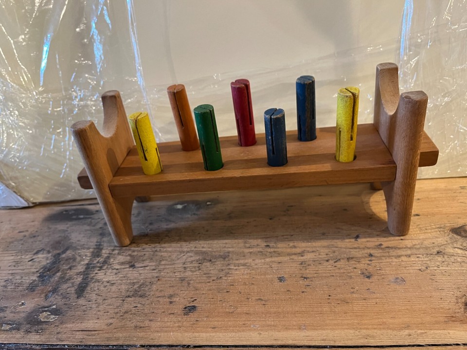 Vintage, collectable, child's Wooden Peg toy eBay