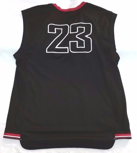 Jordan Brand Baloncesto Camiseta Hombre Talla L Rojo/Negro Toros Magos Nike - Imagen 5 de 6