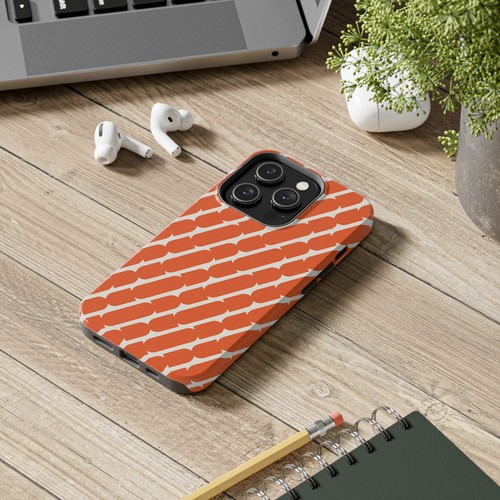 Geometric Tough Phone Case, Trendy Patterned Protective Cover, Stylish Gift Idea - Picture 33 of 108