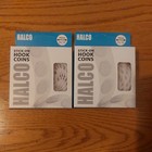 Halco Hook And Loop Stick On Dots/Coins/White 19mm  Qty 125  pack of 2