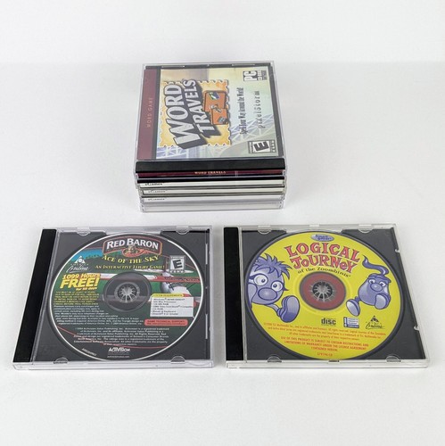 Lot of 7 PC Games Bundle Zoombinis, Ace Of The Sky, Puzzle Master 2000-2006 - 第 1/20 張圖片