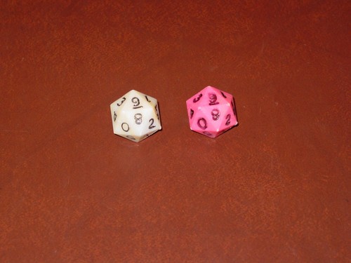 Original TSR Dungeons and Dragons Holmes Percentile Dice Set - Picture 3 of 5