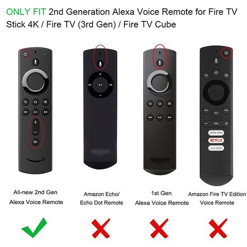 Für Amazon Fire Tv Stick 4K Remote Der 2. Generation Silikon-Schutzhülle❀ > - Bild 11 von 18