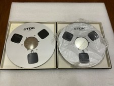 Lot (2)tdk Metal 10.5" Reel To Reel Takeup Reel Original.