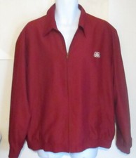 PIONEER Seeds Farmer Jacket Men's XL Technology That Yields Burgundy j229