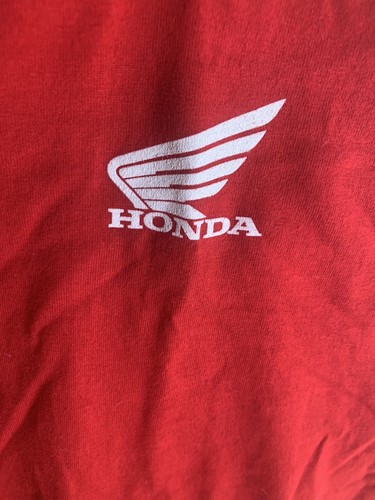 Vintage/Y2K offizielles rotes Honda Damenhemd Größe Medium - Bild 4 von 6