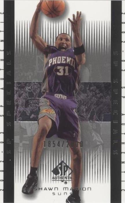 2002-03 SP Authentic - Shawn Marion #136 - 1 of 2